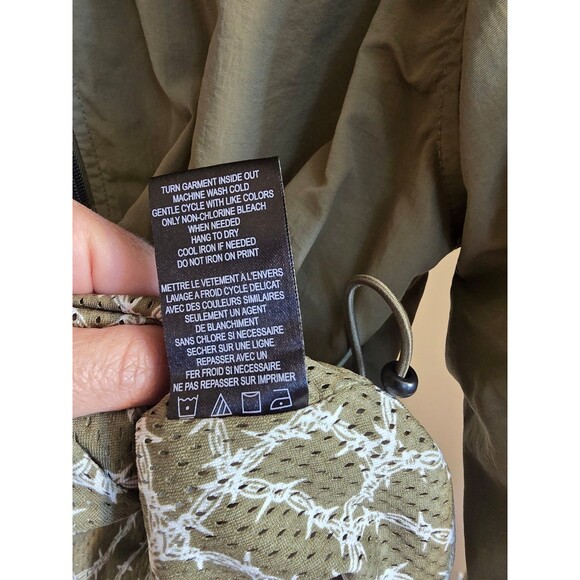 Lurking Class olive green zip up street wear jacket Women's size small - Picture 5 of 11